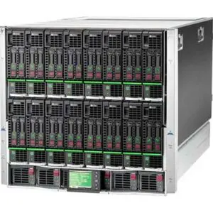HP BladeSystem Platinum c7000 - Com garantia e serviço técnico para instalação ou suporte.