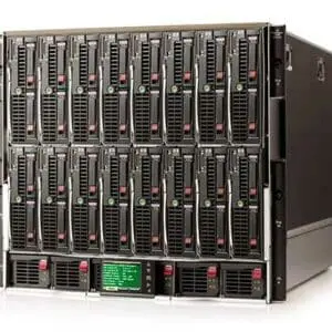 HP BladeSystem C7000 CTO Enclosure Model X 3 - Com garantia e serviço técnico para instalação ou suporte.