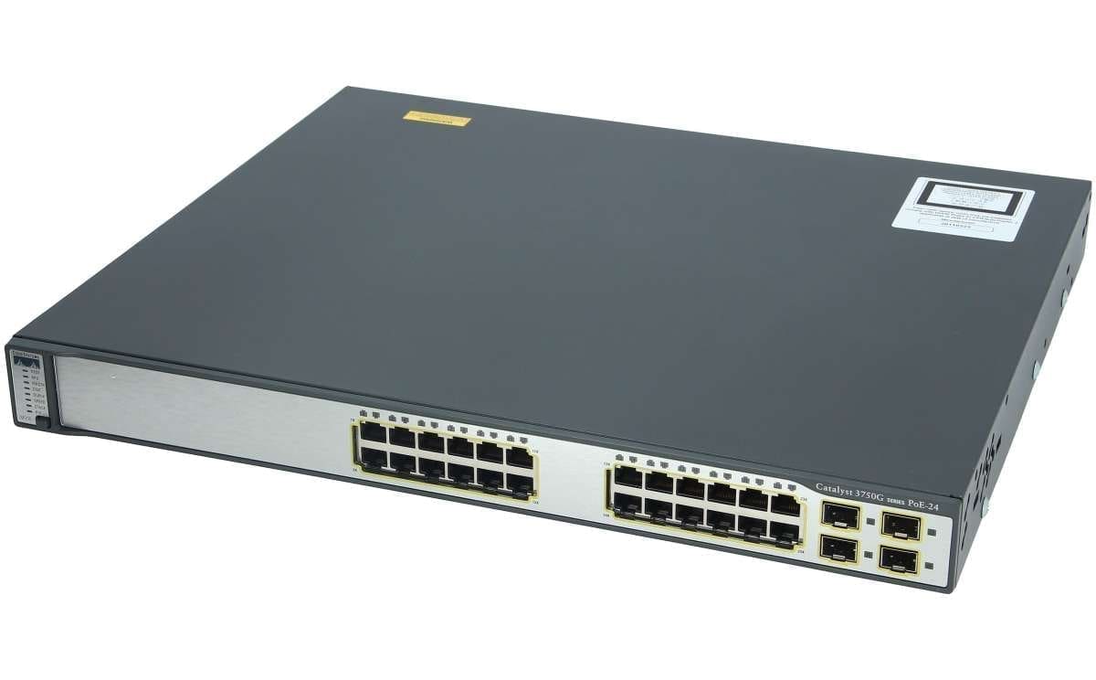 Cisco WS-C3750G-24PS-S-RF 1 Cisco WS-C3750G-24PS-S-RF - Cisco Catalyst 3750G-24PS
